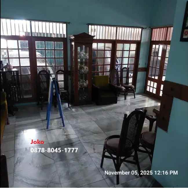 dijual rumah jl johar baru