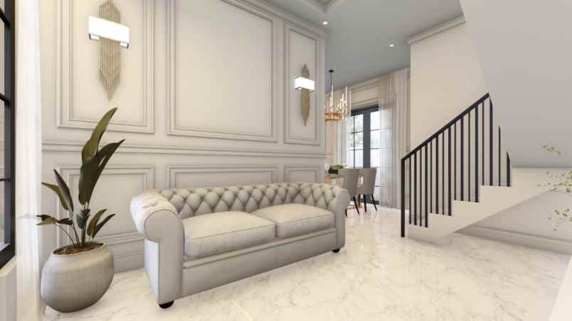 dijual rumah jl kedung waringin