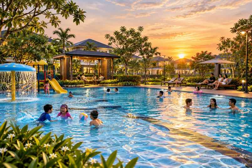 dijual rumah jl raya jelupang pondok jagung