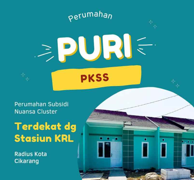 dijual rumah jln kp ceger sukaasih cikarang