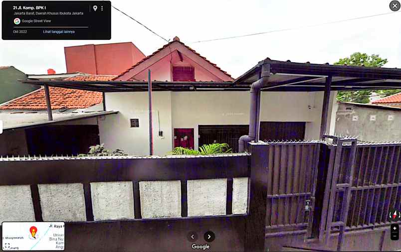dijual rumah komplek bpk i bepeka 1