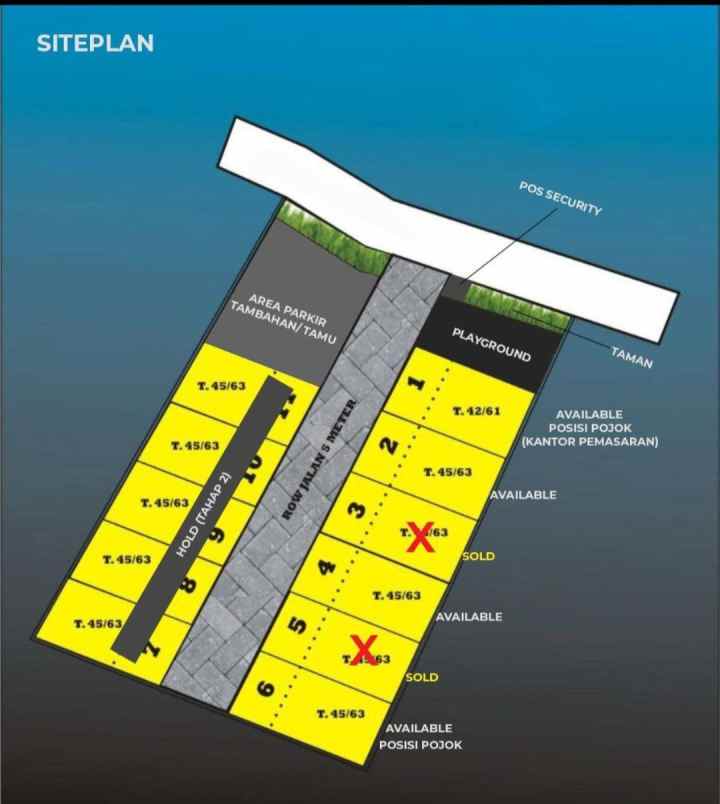 dijual rumah lokasi strategis akses