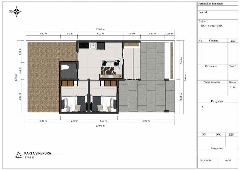 dijual rumah murah 500 jutaan siap huni brebah