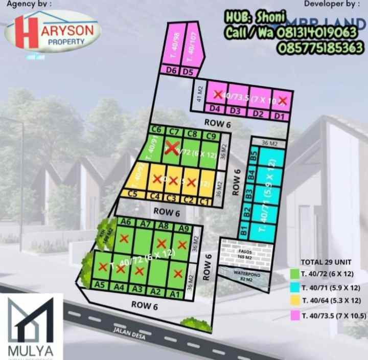 dijual rumah murah dan modern