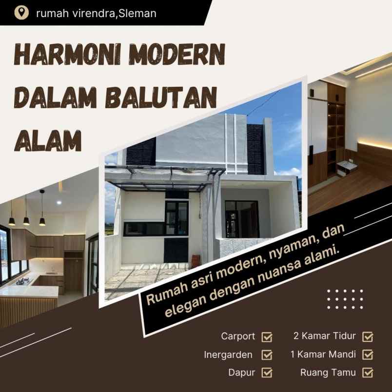 dijual rumah rumah berbah kawasan