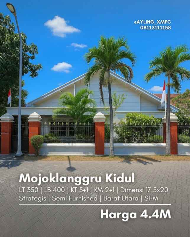 dijual rumah rumah mojoklanggru kidul