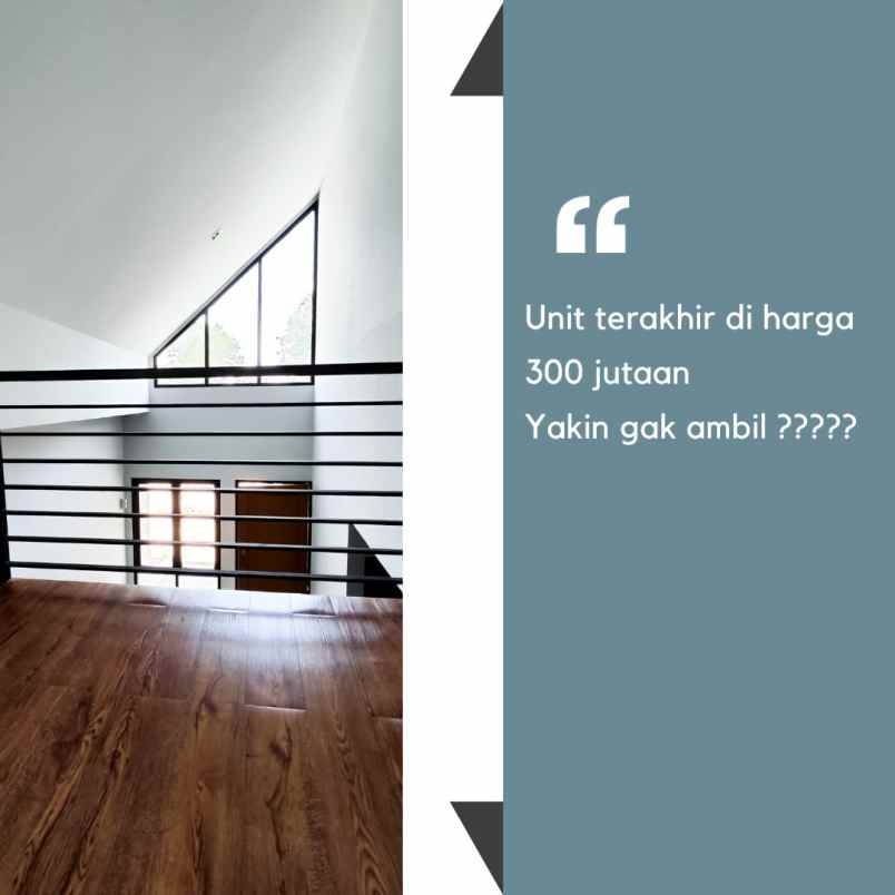 dijual rumah srimahi