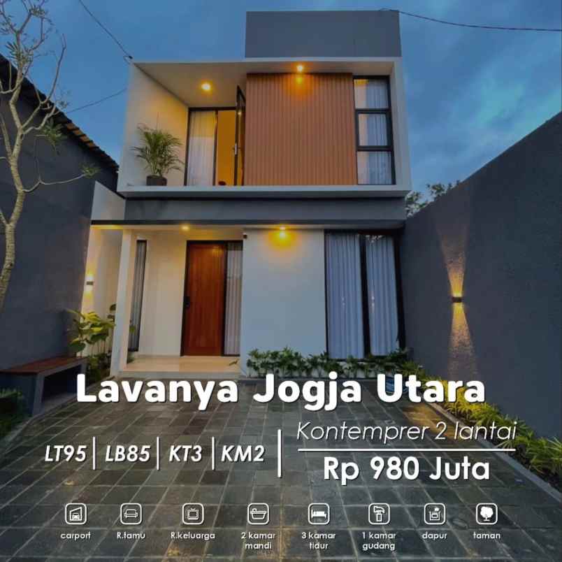 dijual rumah sukoharjo ngaglik sleman