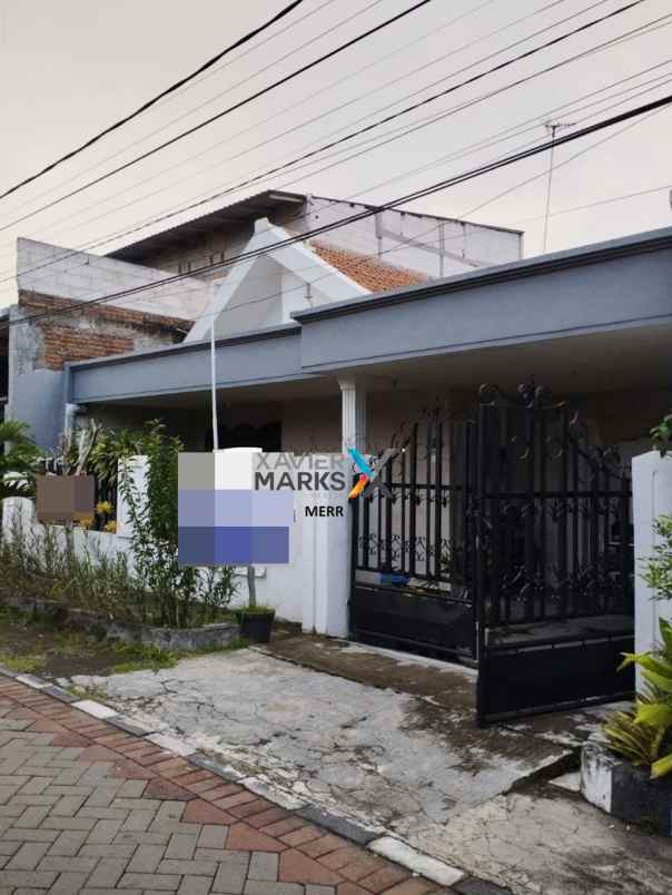 dijual rumah terawat siap huni wiguna dekat merr