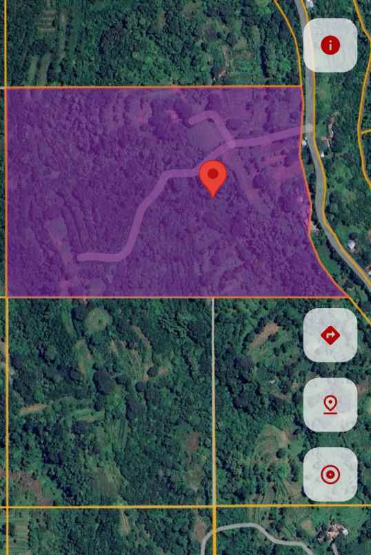 dijual tanah 92500 m2 di kubutambahan buleleng bali