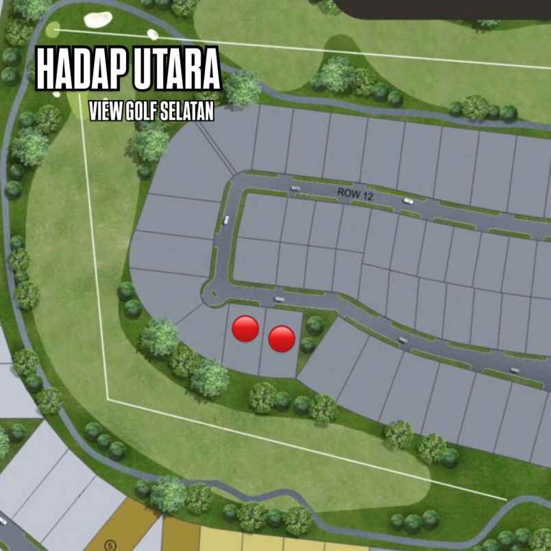 dijual tanah bukit golf international