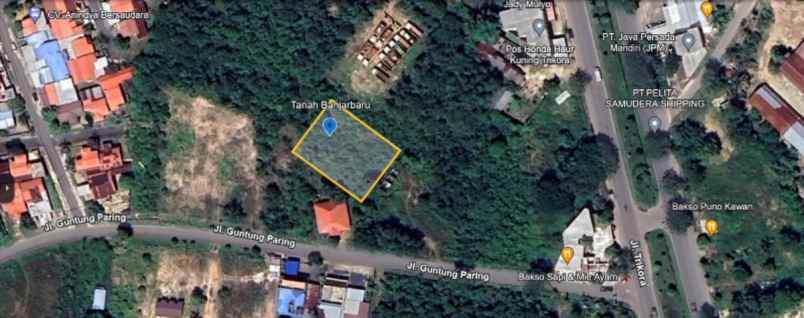 dijual tanah guntung paring