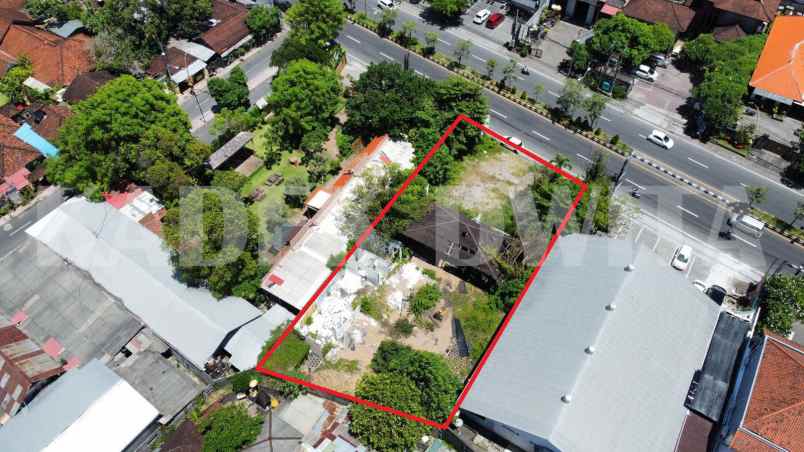dijual tanah jalan bypas ngurah rai sanur dekat mcd