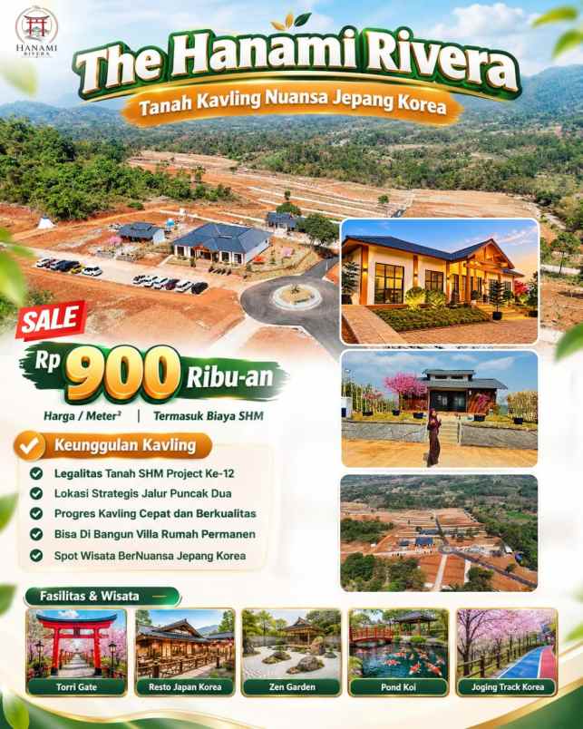 dijual tanah jalan raya jonggol dayeuh