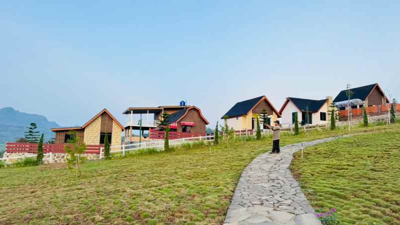 dijual tanah jalan raya puncak dua