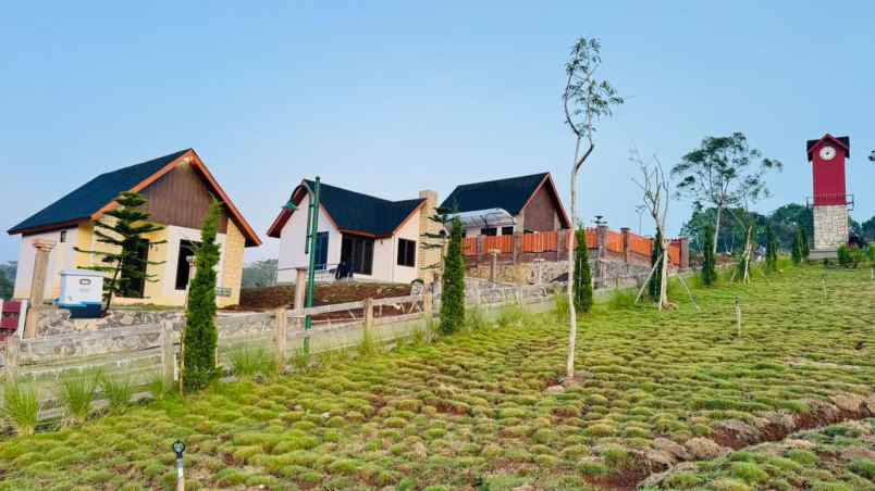 dijual tanah jalan raya puncak dua