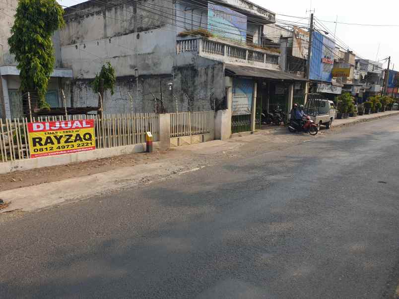 dijual tanah jalan raya untung suropati