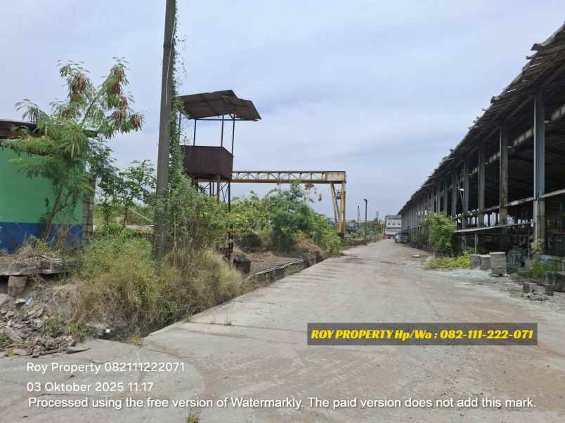 dijual tanah jl cakung cilincing raya