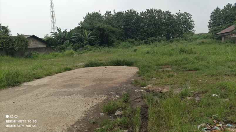 dijual tanah jl narogong bantar gebang