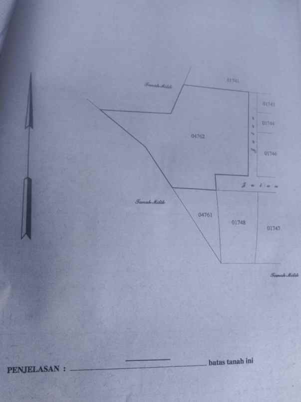 dijual tanah jl pura batu pageh