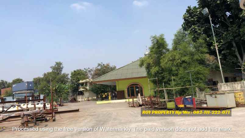 dijual tanah jl raya cakung cilincing