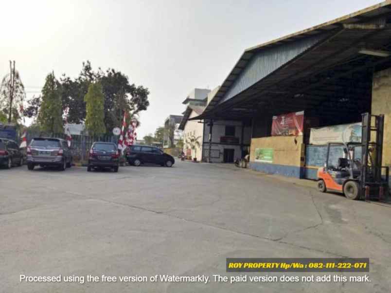 dijual tanah jl raya cakung cilincing