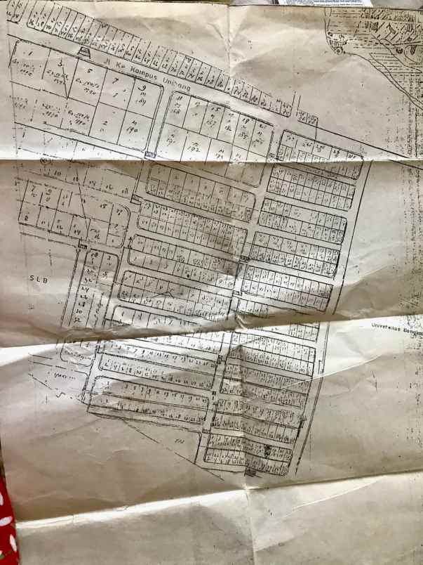 dijual tanah kapling samping