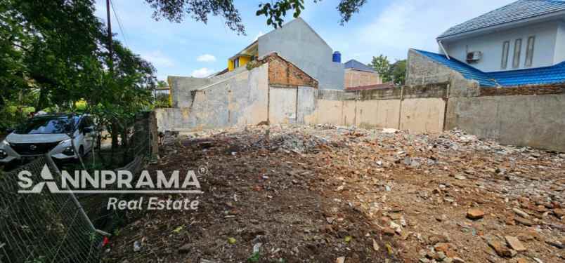 dijual tanah kavling di dalam perumahan cakra depok
