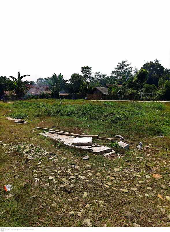 dijual tanah kavling siap bangun shm di tenjo