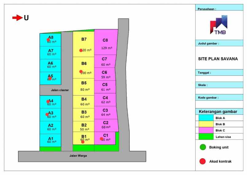 dijual tanah kavling siap bangun shm di tenjo