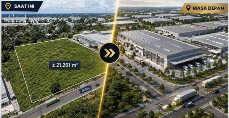 dijual tanah kawasan mm2100 cibitung