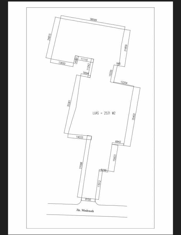 dijual tanah kemang cilandak timur