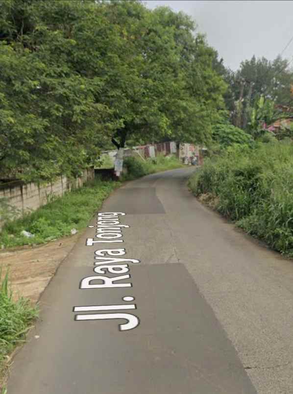 dijual tanah kolam sisi jalan utama