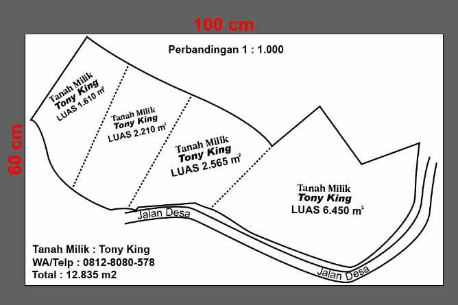dijual tanah lokasi puncak cipanas jawa barat