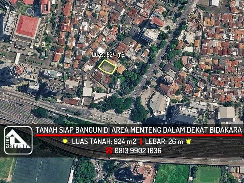 dijual tanah menteng dalam tebet