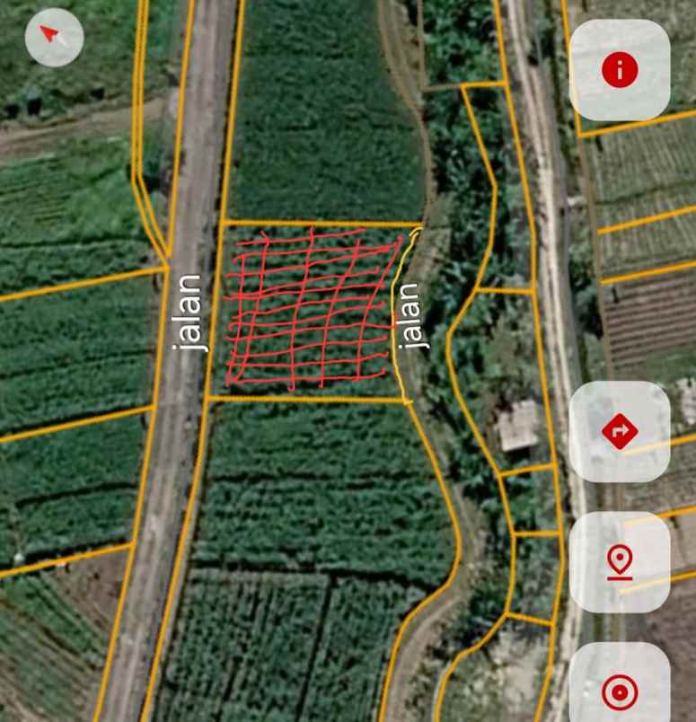 dijual tanah murah hadap barat view pantai sunset