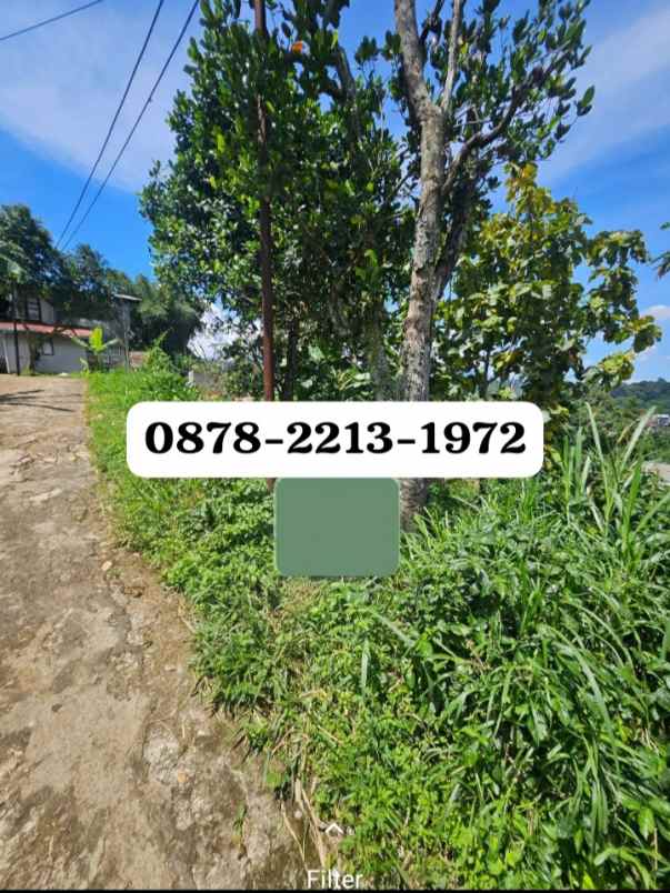 dijual tanah pagerwangi dago atas bandung