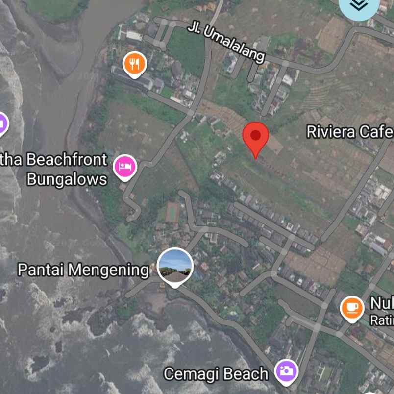 dijual tanah pantai mengening