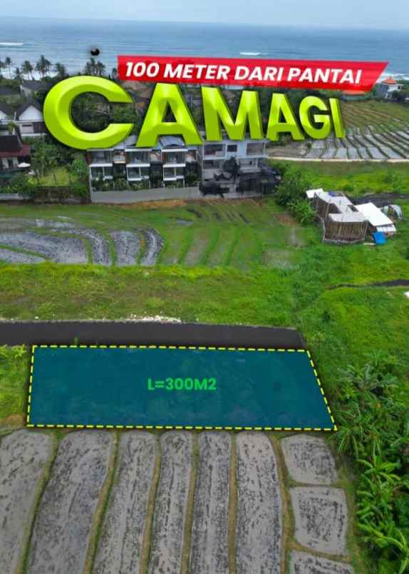 dijual tanah pantai mengening