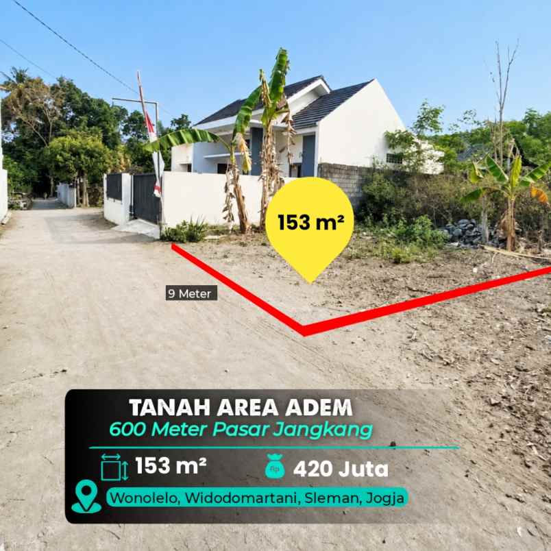 dijual tanah sleman