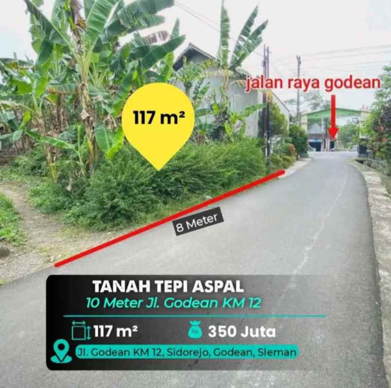 dijual tanah sleman