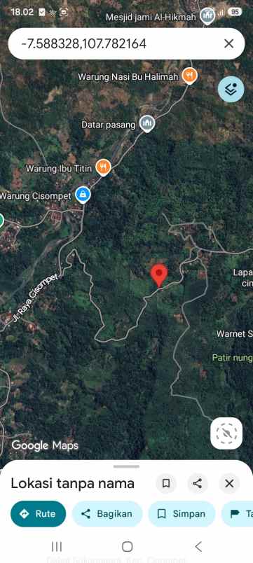 dijual tanah sukanagara