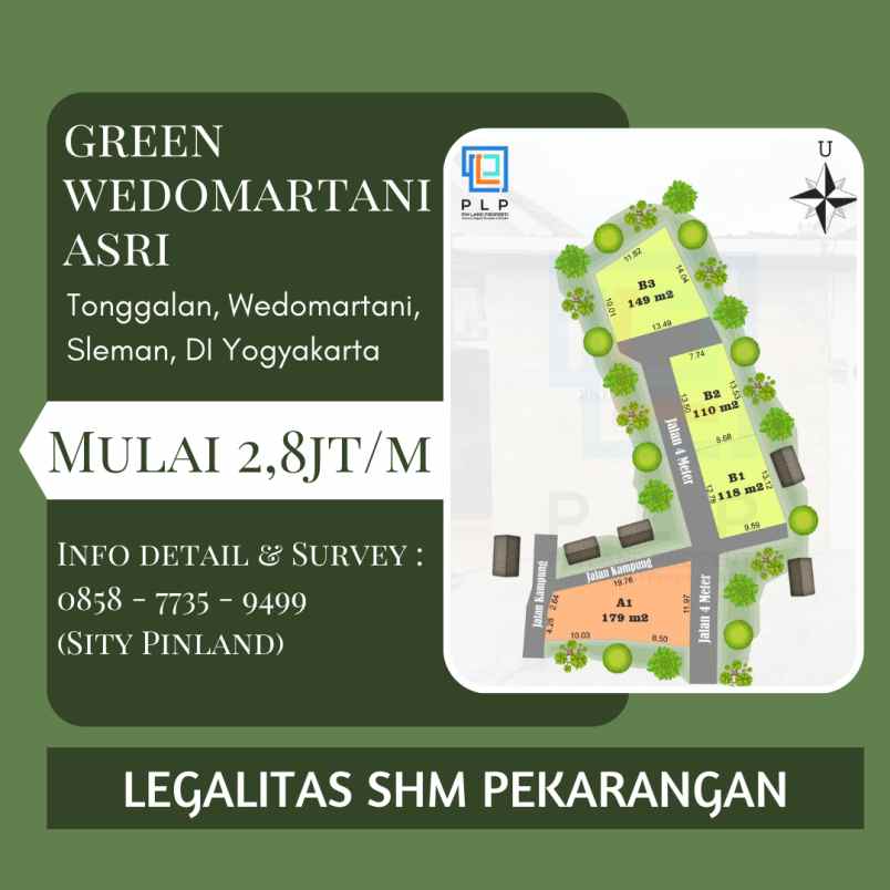 Grand Opening Tanah Kavling Timur Pasar Gentan Jl Kaliurang Km 10