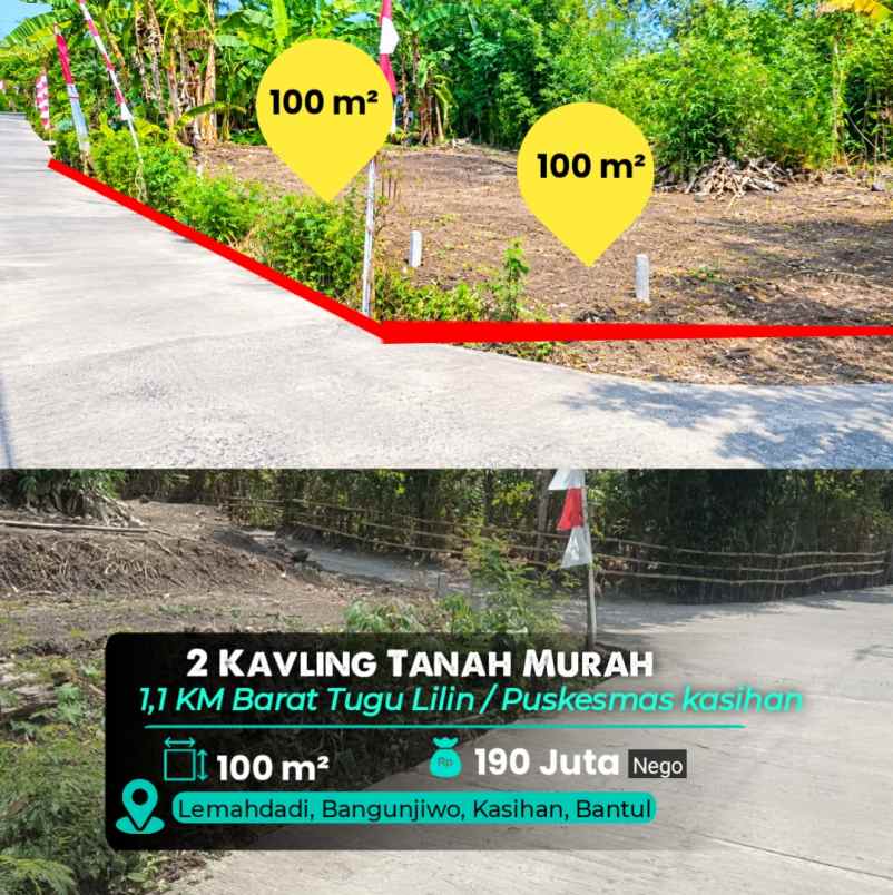 dijual tanah umy