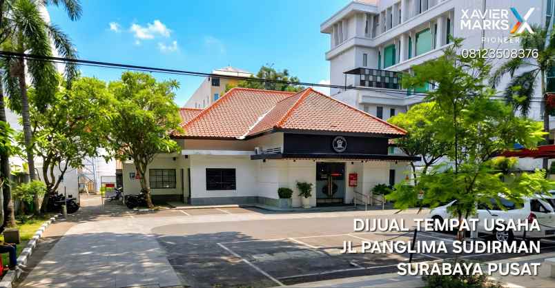 dijual tempat usaha panglima sudirman surabaya pusat