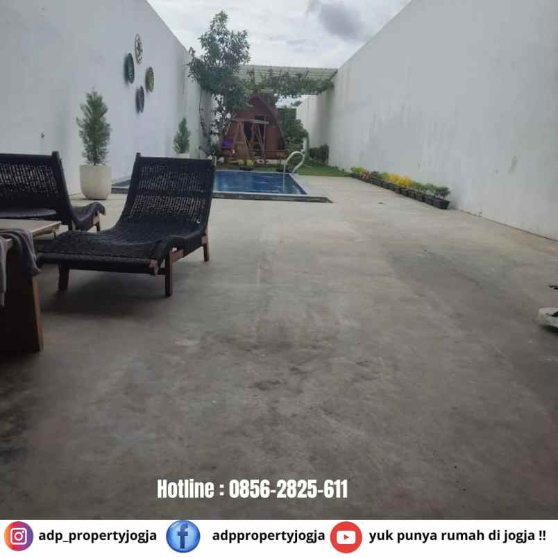 dijual villa jl kabupaten gamping sleman