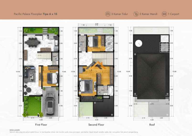 dijual villa jl tapian nauli ps i