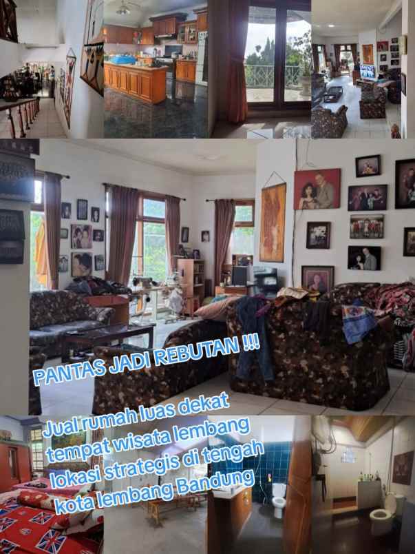 dijual villa kota lembang
