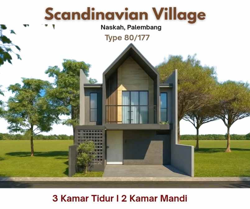 dijual villa mewah palembang km 7