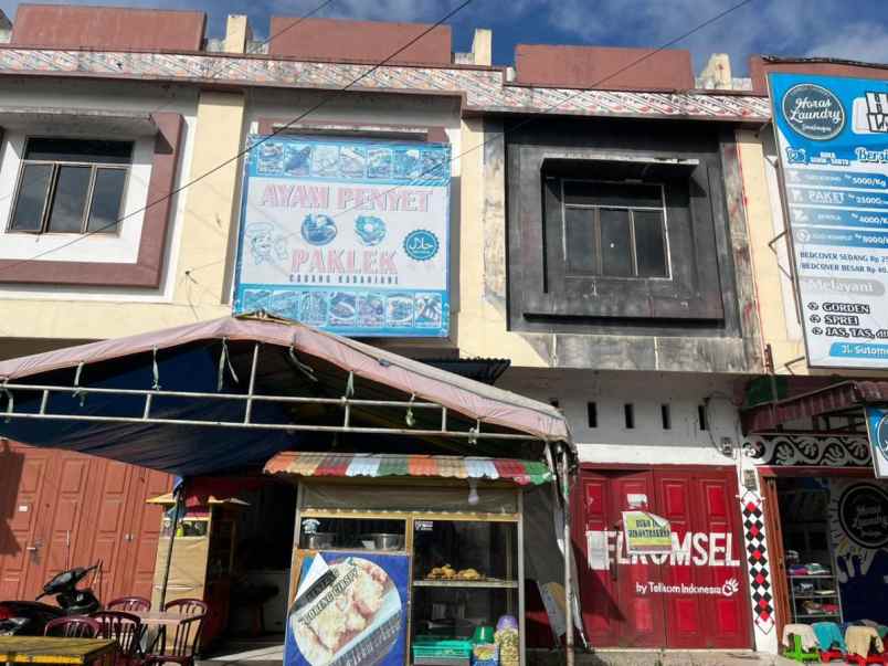 disewakan ruko gudang kantor jl sutomo bahapal raya kec